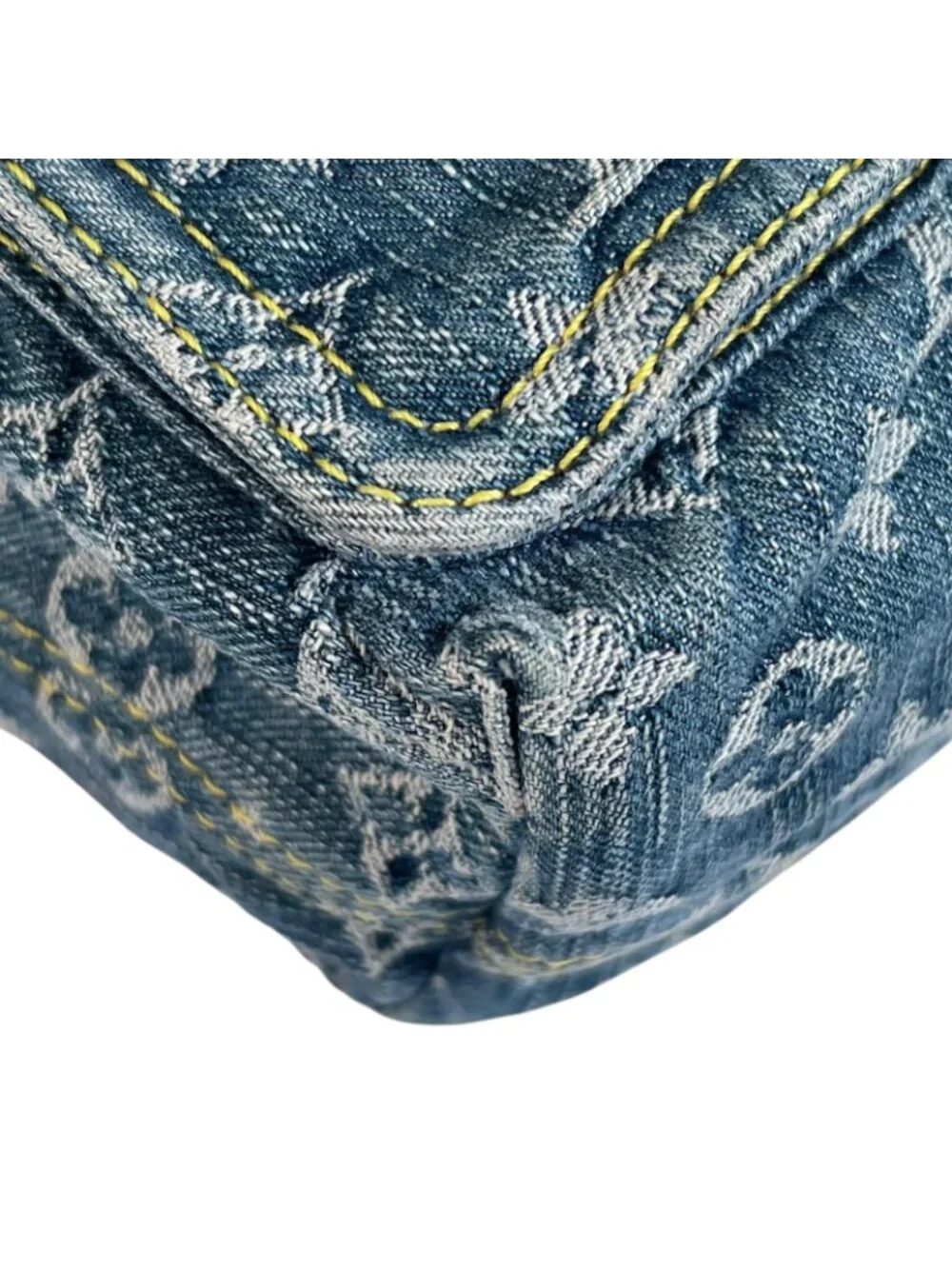 Louis Vuitton Backpack Monogram Denim Blue Sac a Dos PM
